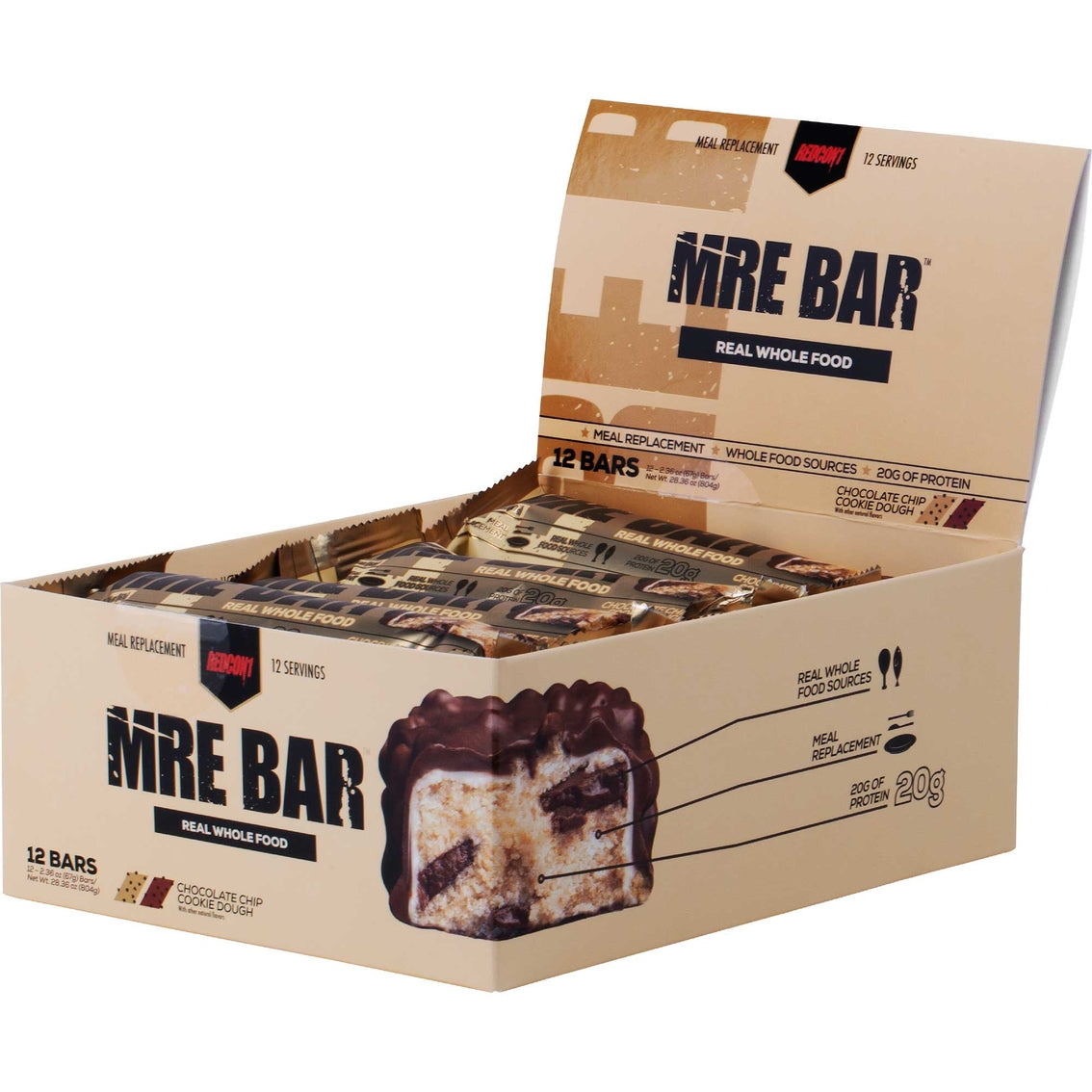 MRE PROTEIN BAR (1 BOX/ 12 BARS)