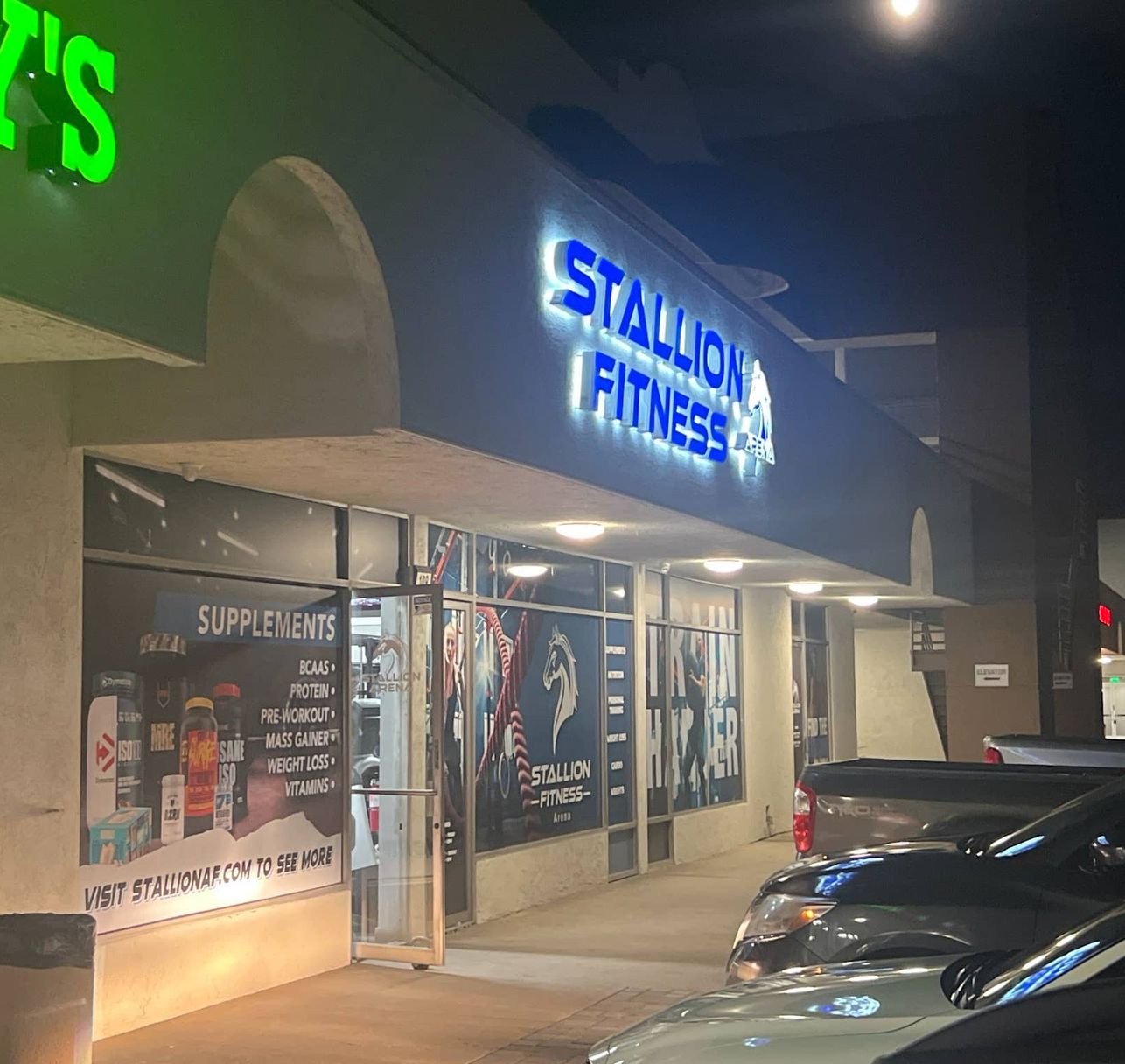 Stallion Fitness training