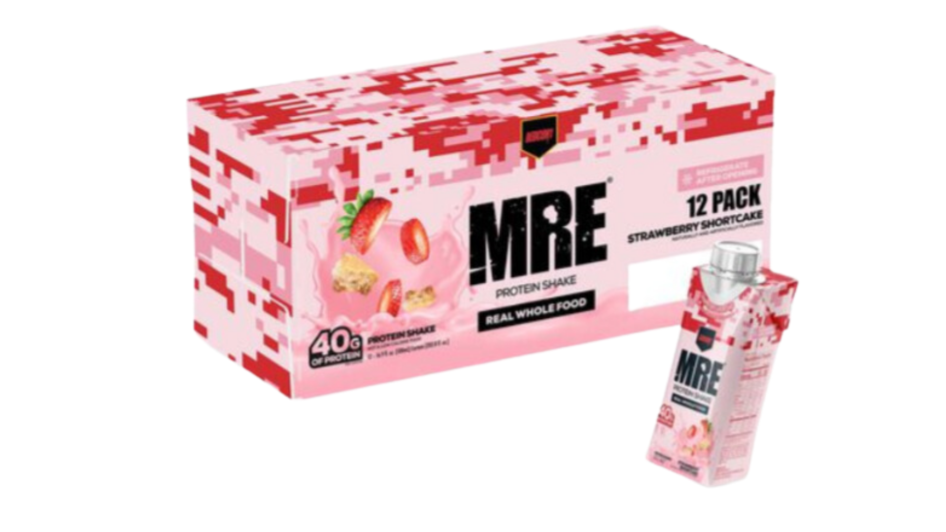 image of Meal Ready to Drink Strawberry Shortcake flavor