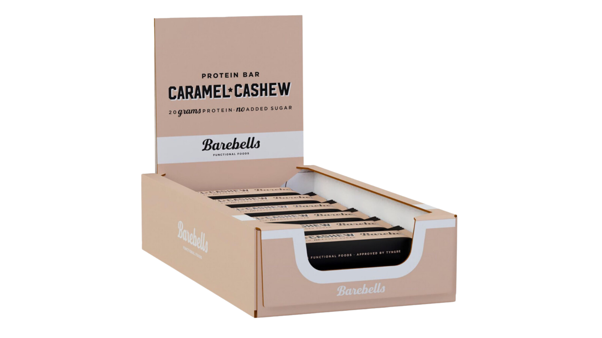 image of Barebells Caramel Cashew flavor