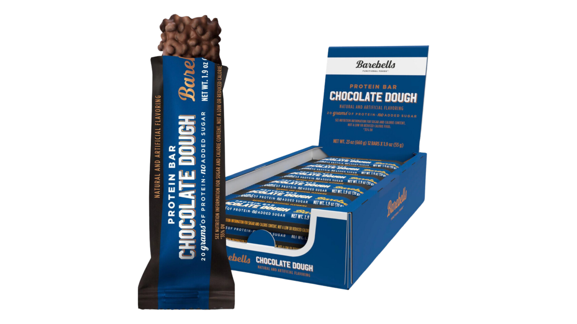 image of Barebells Chocolate Dough flavor