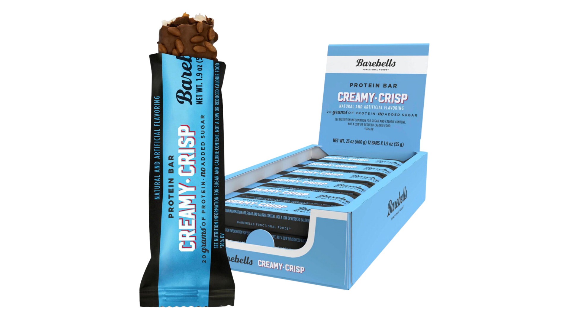 image of Barebells Creamy Crisp flavor