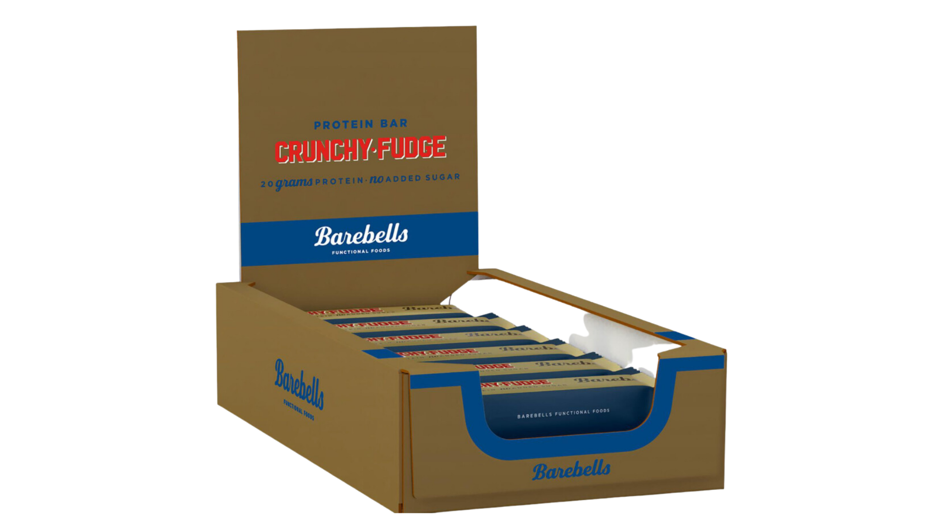 image of Barebells Crunchy Fudge flavor
