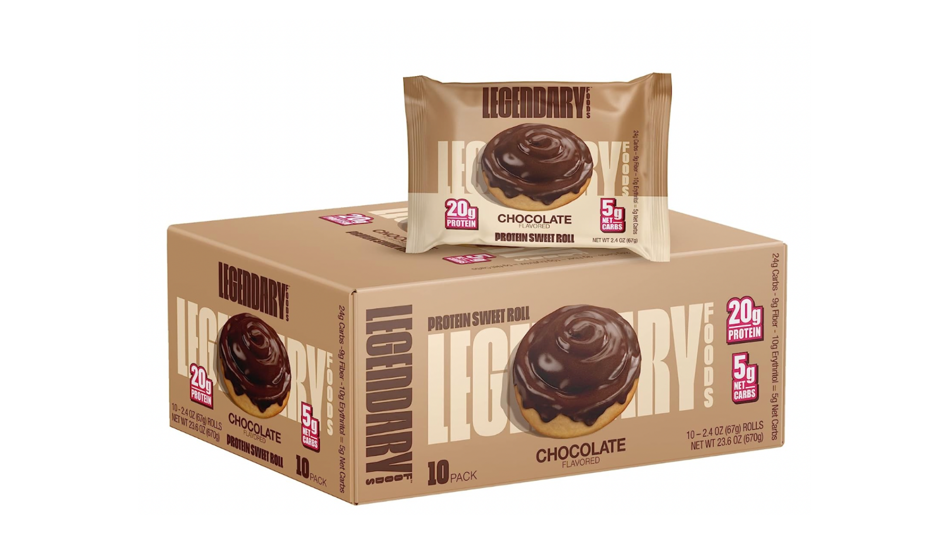 image of Legendary Sweet Roll Chocolate flavor