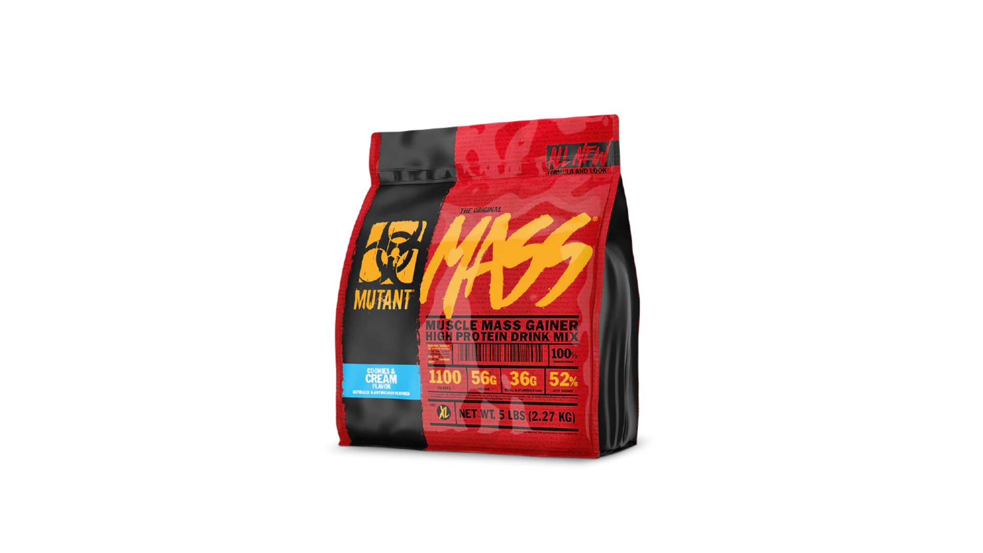 image of Mutant Mass Gainer cookies and cream flavor
