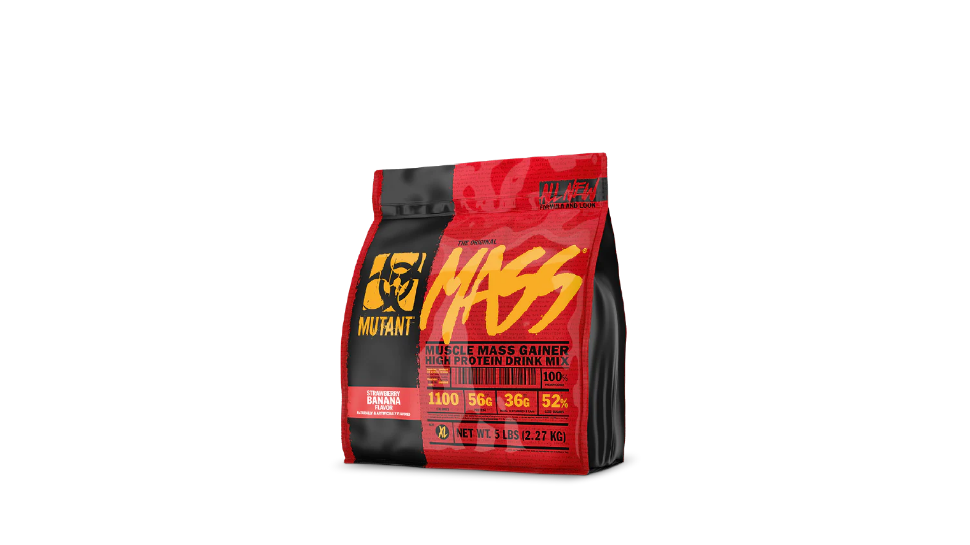 image of Mutant Mass Gainer strawberry banana flavor