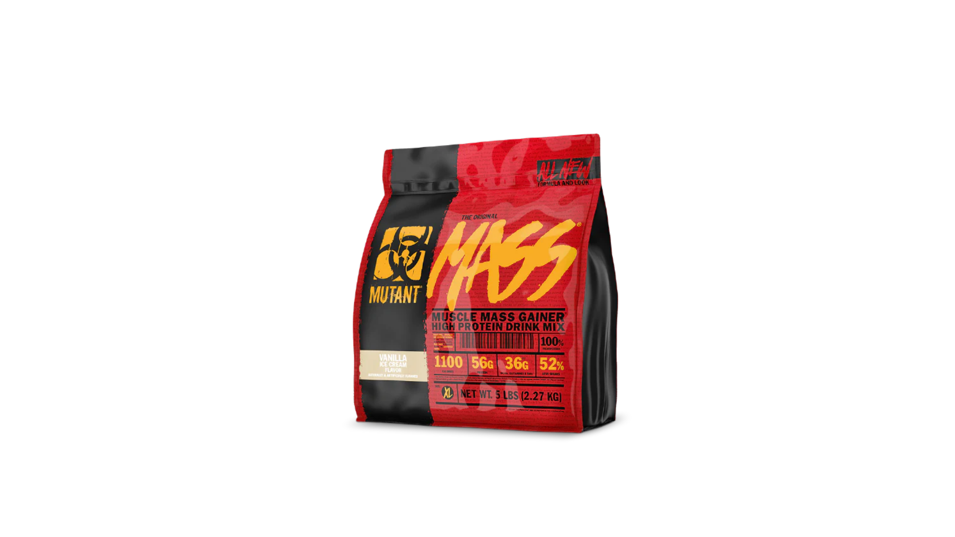 image of Mutant Mass Gainer vanilla ice cream flavor