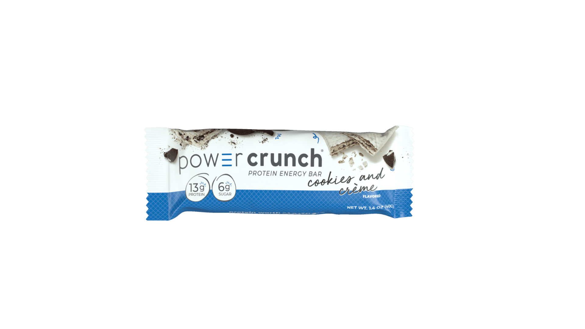 image of a Power Crunch bar Cookies And Creme