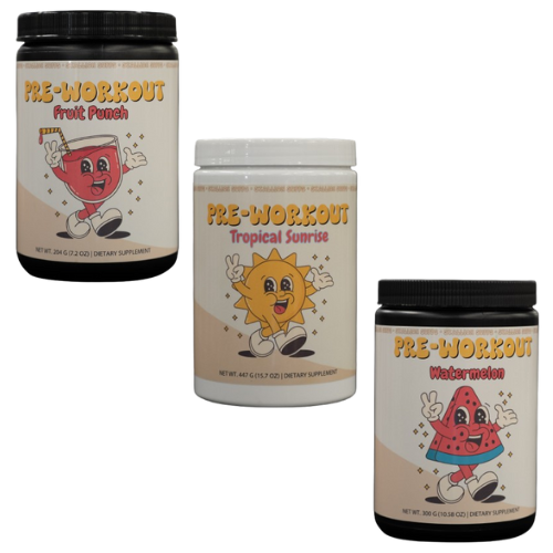 Stallion supplements pre workout product lineup