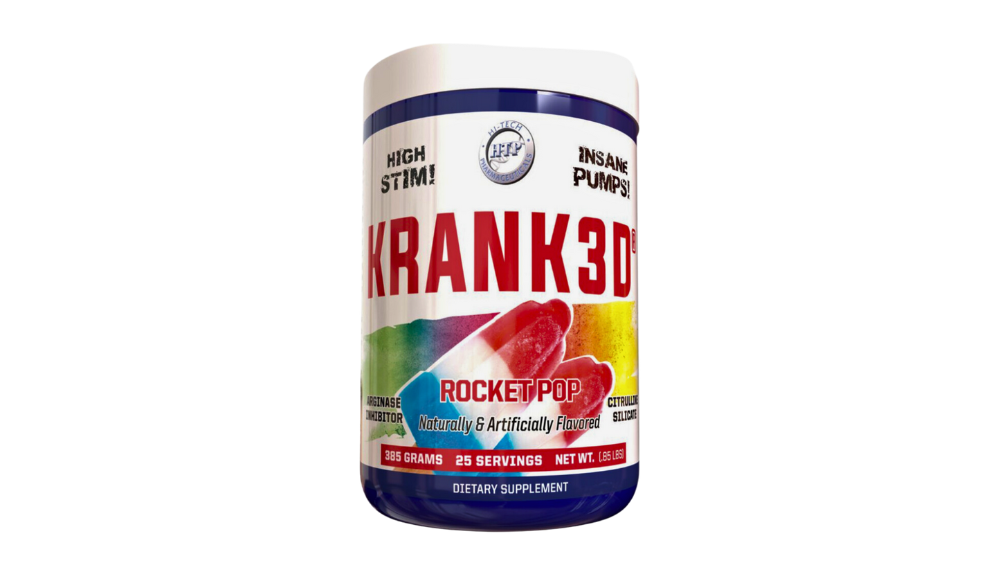 Kranked 3D | Rocket Pop Pre Workout | Stallion Arena Fitness