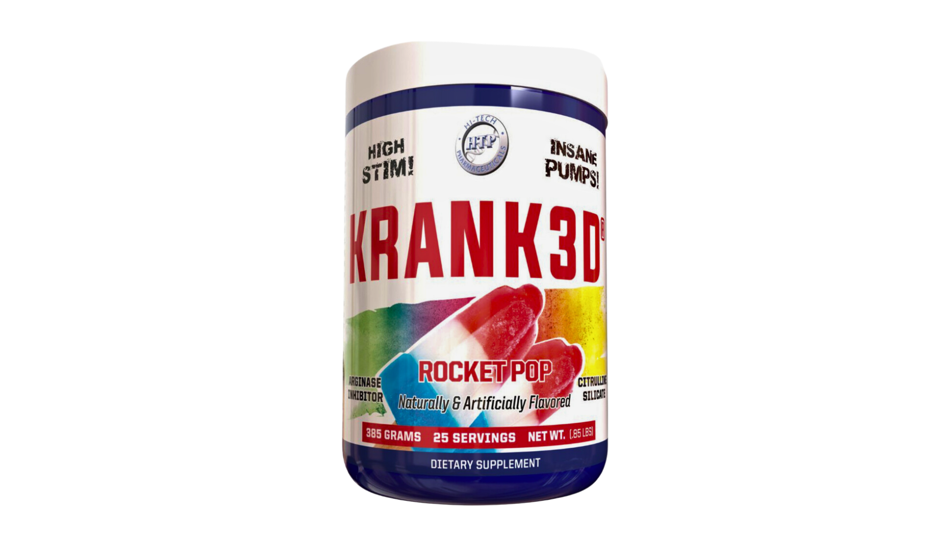 Kranked 3D | Rocket Pop Pre Workout | Stallion Arena Fitness