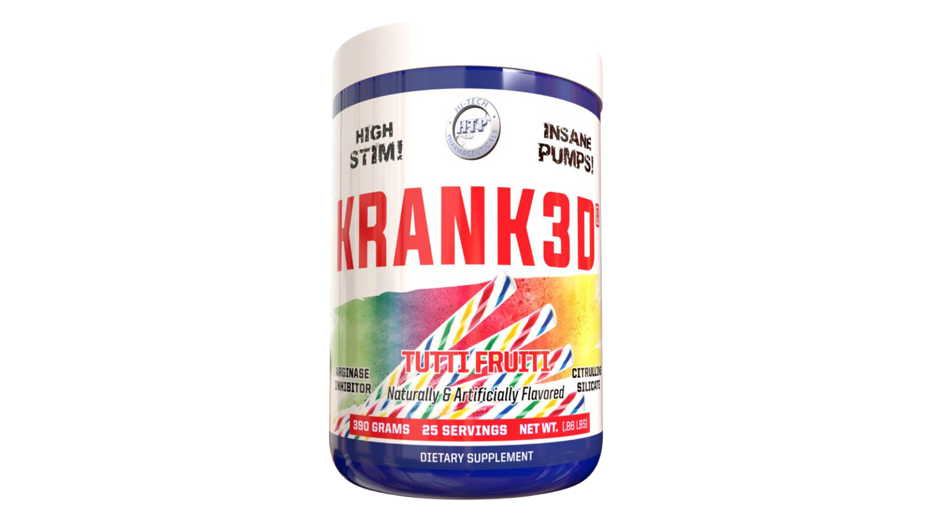 Kranked 3D | Rocket Pop Pre Workout | Stallion Arena Fitness