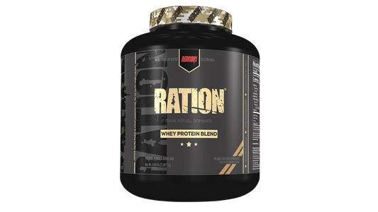Ration Red Con | Vanilla Whey Protein Powder | Stallion Arena Fitness